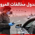 جدول مخالفات المرور في السعودية 2024 وكيفية الاعتراض عليها 17