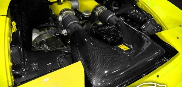 "بالصور" شاهد السيارة فيراري 458 سبايدر بعد تعديلها Ferrari 458 Spider 1