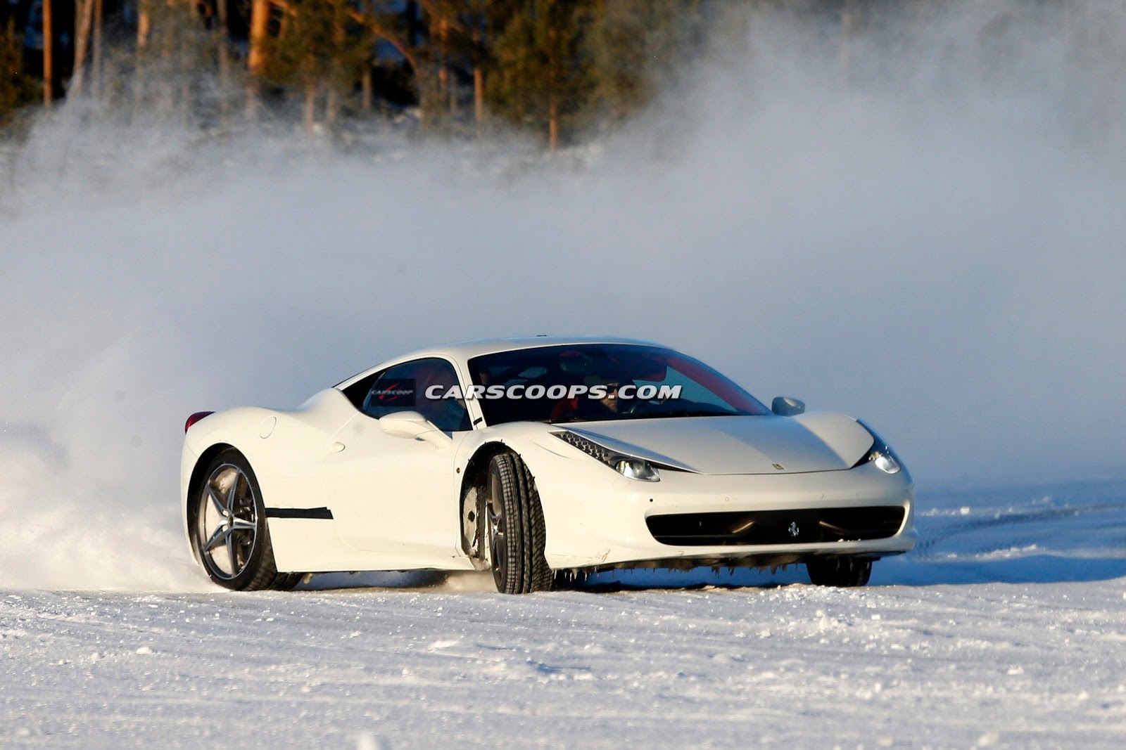 صور تجسسية تكشف نموذج اختباري لسيارة فيراري 458 المستقبلية Ferrari 458 3