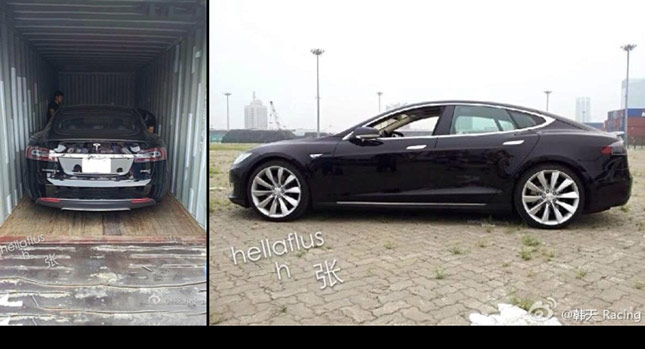 تيسلا موتورز اس تطيء للمرة الاولي ارض الصين بسعر مليون ونصف ريال سعودي Tesla Model S 2