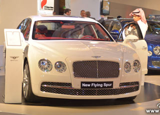بنتلي فلاينج سبير 2014 تجذب الزوار في معرض اكسس للسيارات Bentley Flying Supr 2014 6
