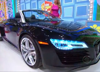 “فيديو” فرحة هستيرية لمتسابقة فازت بسيارة اودي R8 سبايدر في برنامج تلفزيوني