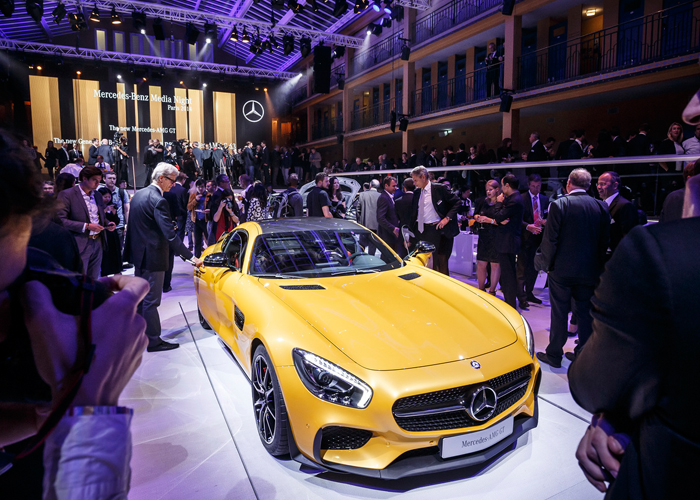 مرسيدس جي تي 2015 الجديدة تكشف نفسها رسمياً "صور ومواصفات وفيديو" Mercedes GT 1