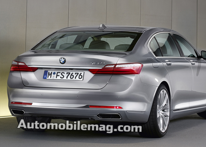 "بالصور" شاهد اول تصميم لسيارة بي ام دبليو الفئة السابعة 2015 الجديدة كلياً BMW 7 4