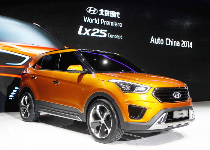 هيونداي ix25 كونسبت تعرض شكل الكروس اوفر الصغير القادم للسوق الصيني Hyundai ix25