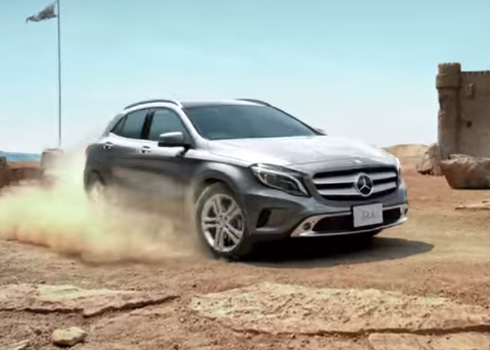 “فيديو” شاهد شخصية  سوبر ماريو في إعلان مضحك لـ”مرسيدس” Mercedes-benz GLA